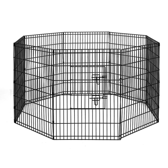 My Best Buy - i.Pet Pet Dog Playpen 36" 8 Panel Puppy Exercise Cage Enclosure Fence