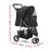 My Best Buy - i.Pet 3 Wheel Pet Stroller - Black
