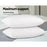 My Best Buy - Giselle Bedding Duck Feather Down Twin Pack Pillow
