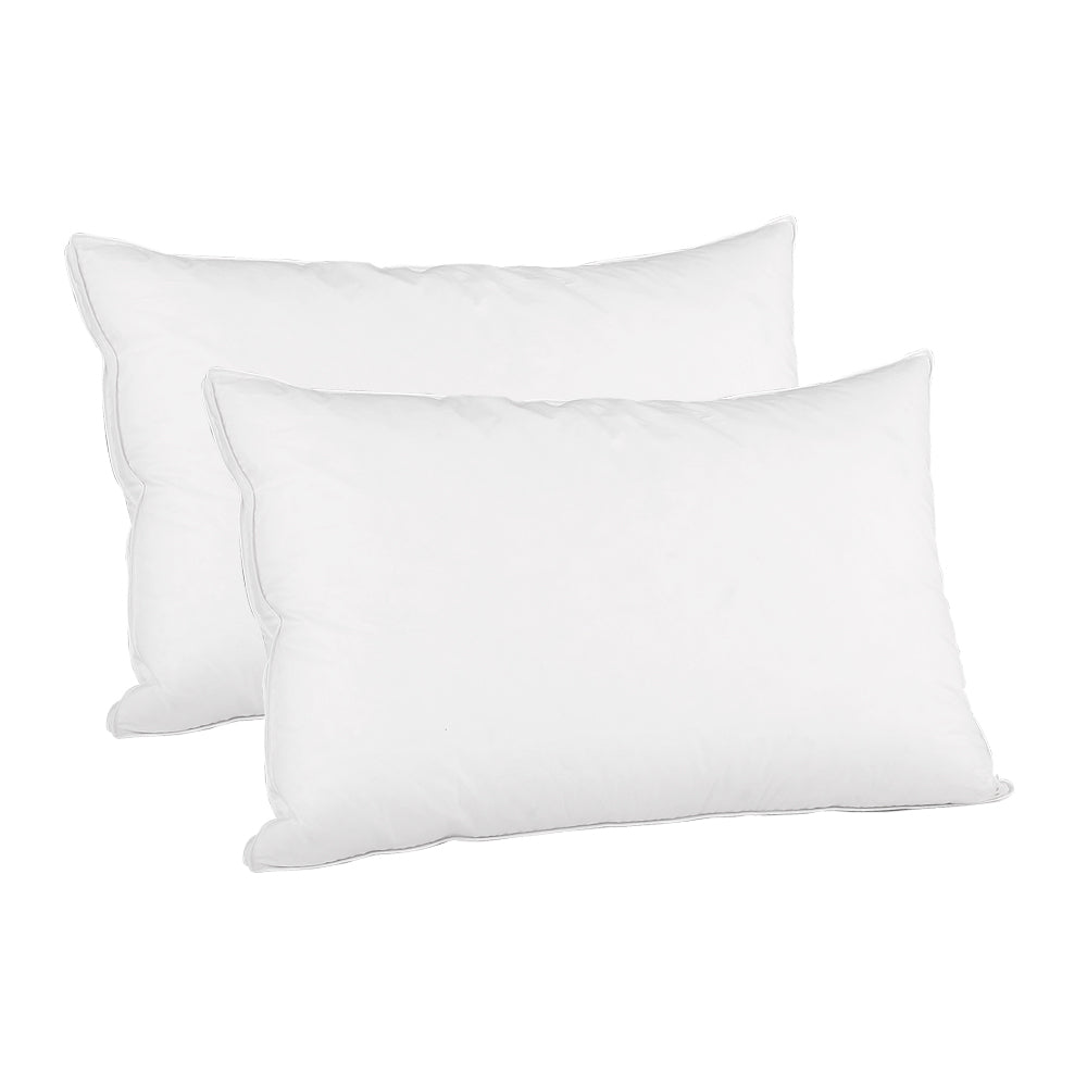 My Best Buy - Giselle Bedding Goose Feather Down Pillow - Buy 1 Get 1 Free