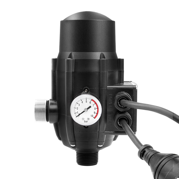 My Best Buy - Giantz Adjustable Automatic Electronic Water Pump Controller - Black