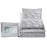 My Best Buy - Giselle Cotton Quilt Cover Set King Bed Pinch Diamond Duvet Doona Cover Grey - Free 2 x Pillow Cases