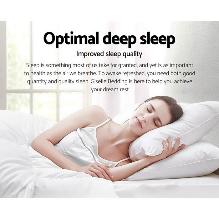 My Best Buy - Giselle Bedding Super King 700GSM Microfibre Bamboo Microfiber Quilt
