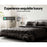 My Best Buy - Giselle Bedding Faux Mink Quilt Queen Size Charcoal - Plus Free 2 x Pillow Cases