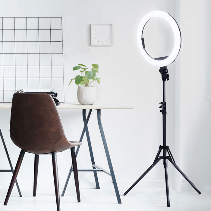 My Best Buy - Embellir 14" LED Ring Light 5600K 3000LM Dimmable Stand MakeUp Studio Video