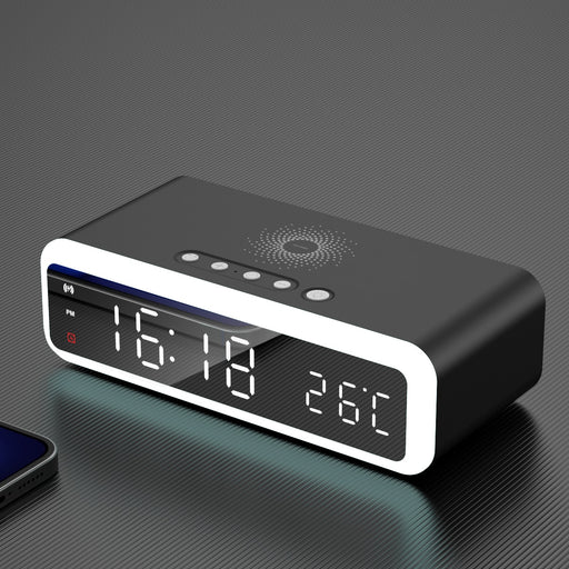 My Best Buy - Wireless Charger LED Alarm Clock, Thermometer For iPhone Huawei Xiaomi Samsung