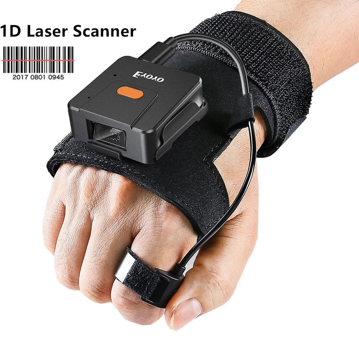 Hands-free scanning with My Best Buy's Wireless Glove! Wearable Bluetooth barcode scanner