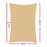 My Best Buy - Instahut 2 x 4m Waterproof Rectangle Shade Sail Cloth - Sand Beige
