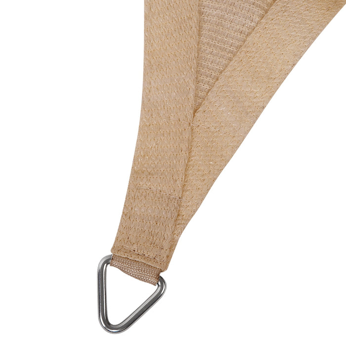 My Best Buy - Instahut 2 x 4m Waterproof Rectangle Shade Sail Cloth - Sand Beige