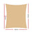 My Best Buy - Instahut 3 x 4m Waterproof Rectangle Shade Sail Cloth - Sand Beige