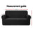 My Best Buy - Artiss High Stretch Sofa Cover Couch Lounge Protector Slipcovers 3 Seater Black