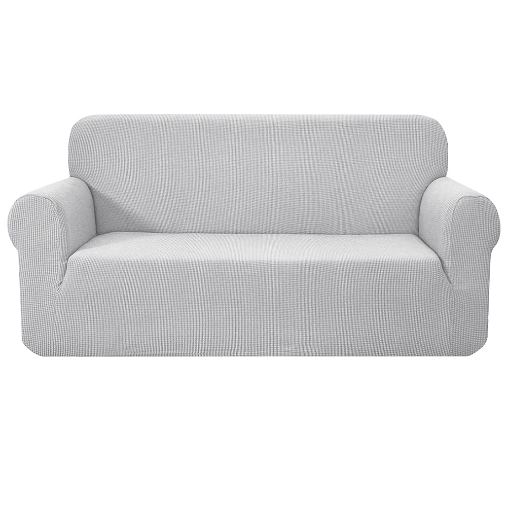 My Best Buy - Artiss High Stretch Sofa Cover Couch Lounge Protector Slipcovers 3 Seater Grey