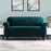 My Best Buy - Artiss Velvet Sofa Cover Plush Couch Cover Lounge Slipcover 3 Seater Agate Green