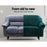 My Best Buy - Artiss Velvet Sofa Cover Plush Couch Cover Lounge Slipcover 4 Seater Agate Green