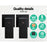 My Best Buy - Cefito WElS 8'' Rain Shower Head Taps Square High Pressure Wall Arm DIY Black