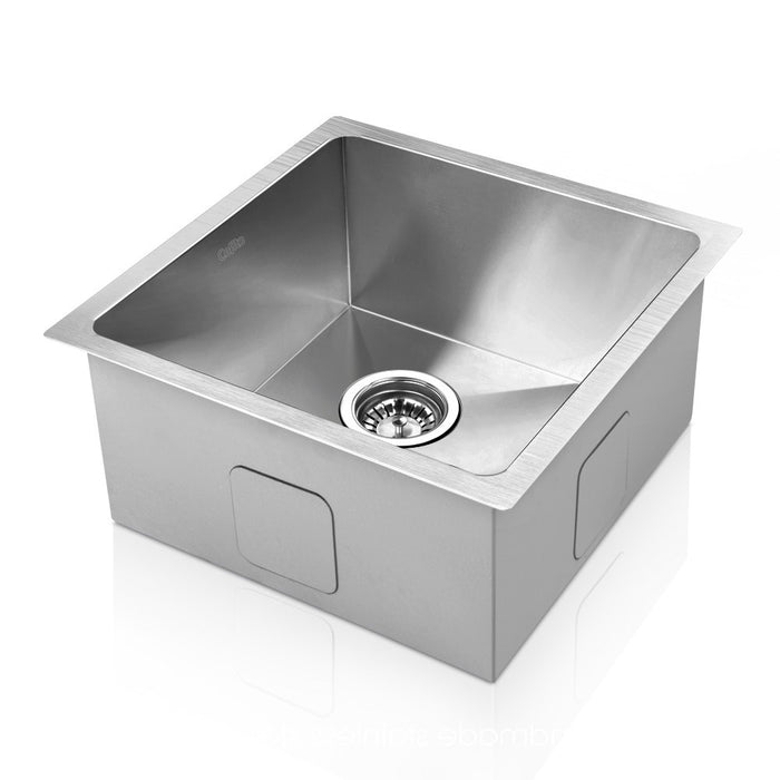 My Best Buy - Cefito 36cm x 36cm Stainless Steel Kitchen Sink Under/Top/Flush Mount Silver
