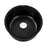 My Best Buy - Cefito Stone Kitchen Sink Round 430MM Granite Under/Topmount Basin Bowl Laundry Black