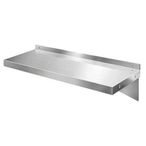 My Best Buy - Cefito 900mm Stainless Steel Wall Shelf Kitchen Shelves Rack Mounted Display Shelving