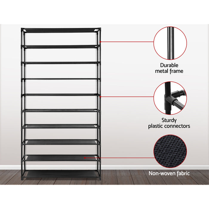 My Best Buy -Take the hassle out of storing your shoes,this stackable organizer holds up to 50 pairs