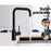 My Best Buy - Cefito Mixer Kitchen Faucet Tap Swivel Spout WELS Black