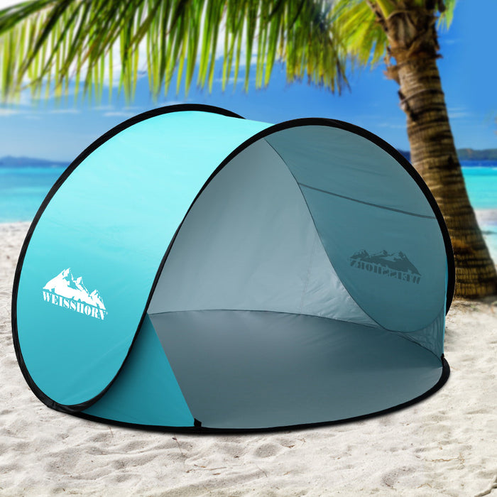 My Best Buy - Weisshorn Pop Up Beach Tent Camping Portable Sun Shade Shelter Fishing