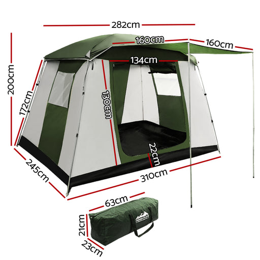 My Best Buy - Weisshorn Camping Tent 6 Person Tents Family Hiking Dome