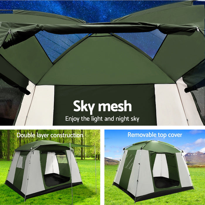 My Best Buy - Weisshorn Camping Tent 6 Person Tents Family Hiking Dome