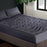 My Best Buy - Giselle Bedding Mattress Topper Pillowtop 3-Zone Mat Pad Double