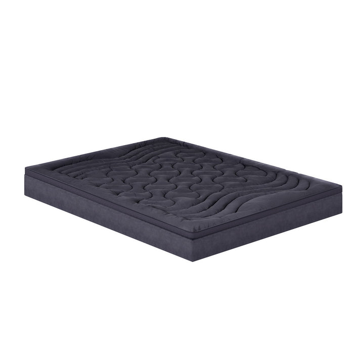 My Best Buy - Giselle Bedding Mattress Topper Pillowtop 3-Zone Mat Pad King