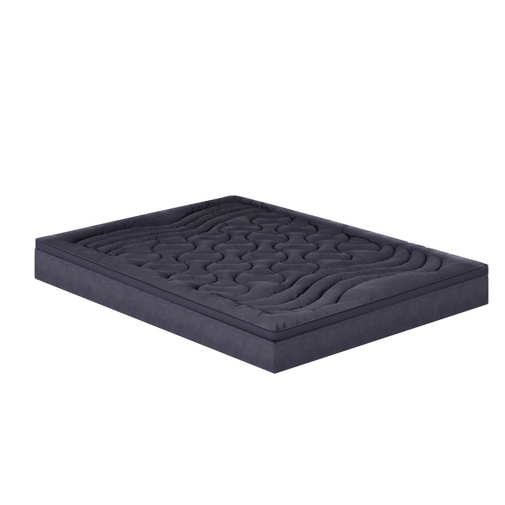 My Best Buy - Giselle Bedding Mattress Topper Pillowtop 3-Zone Mat Pad King Single