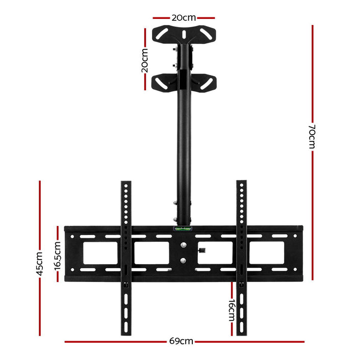 My Best Buy - Artiss TV Wall Ceiling Mount Bracket Full Motion Tilt Swivel 32 42 50 55 60 65 70 75 inch