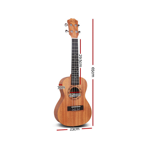 My Best Buy - MusicNow - 26 Inch Tenor Ukulele Electric Mahogany Ukeleles Uke Hawaii Guitar