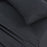 My Best Buy - Elan Linen 100% Egyptian Cotton Vintage Washed 500TC Charcoal Double Bed Sheets Set
