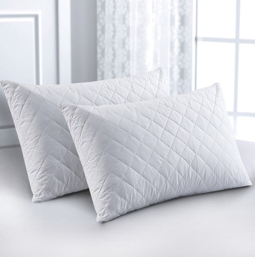 My Best Buy - Elan Linen 100% Cotton Waterproof Pillow Protector (Pack of 2)