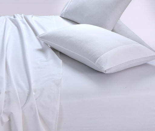 My Best Buy - Elan Linen 100% Egyptian Cotton Vintage Washed 500TC White King Bed Sheets Set
