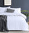 My Best Buy - Elan Linen 100% Egyptian Cotton Vintage Washed 500TC White Queen Quilt Cover Set