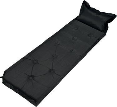 My Best Buy - Trailblazer 9-Points Self-Inflatable Polyester Air Mattress With Pillow - BLACK