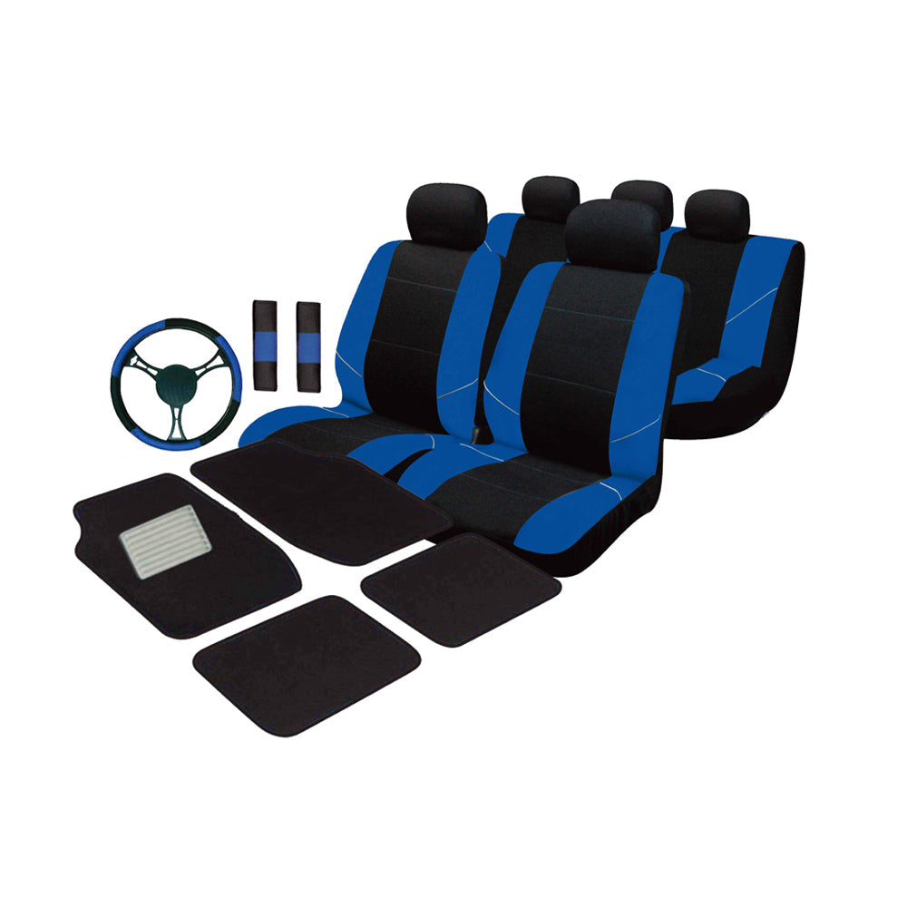 My Best Buy - Universal Ultimate Car Accessories Value Pack - Blue