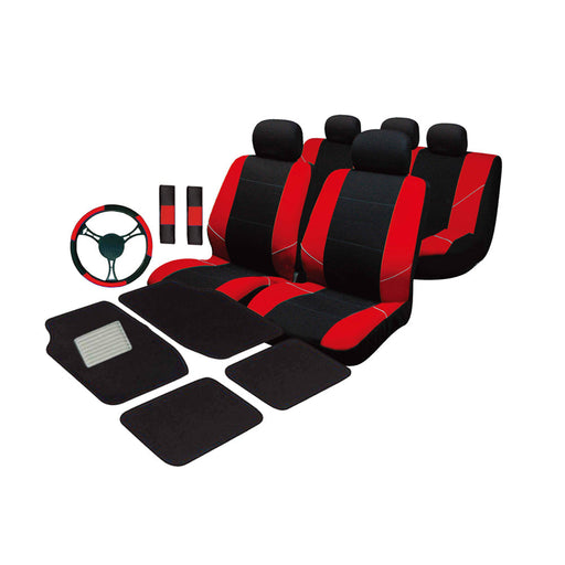 My Best Buy - Universal Ultimate Car Accessories Value Pack - Red