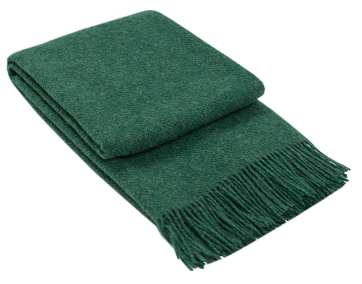 My Best Buy - Brighton Throw - 100% NZ Wool - Emerald