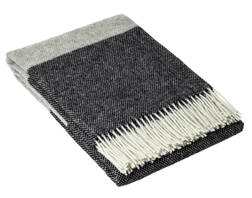 My Best Buy - Brighton Throw - 100% NZ Wool - Monochrome