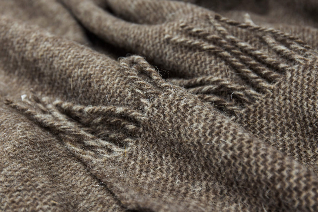 My Best Buy - Cambridge Throw - 100% NZ Wool - Natural