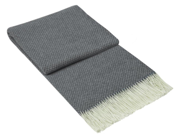 My Best Buy - Chiswick Throw - Merino Wool/Cashmere - Grey