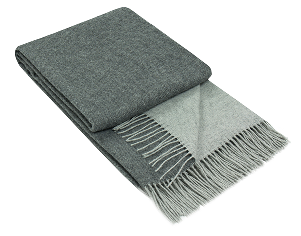 My Best Buy - Chiswick Throw - Merino Wool/Cashmere - Charcoal