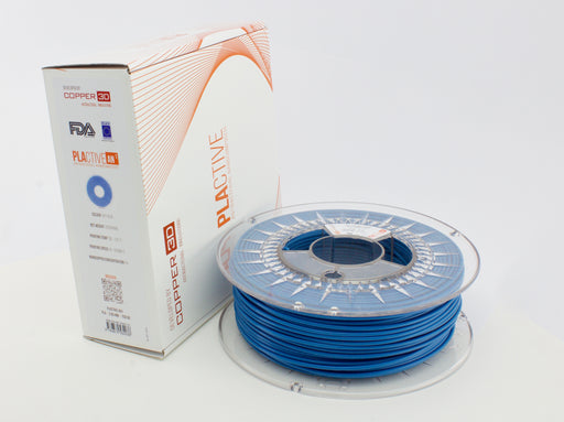 My Best Buy - PLA Filament Copper 3D PLActive - Innovative Antibacterial 1.75mm 750gram Sky Blue Color 3D Printer Filament