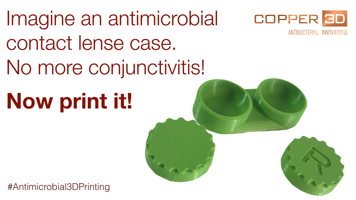 My Best Buy - PLA Filament Copper 3D PLActive - Innovative Antibacterial 1.75mm 750gram Apple Green Color 3D Printer Filament