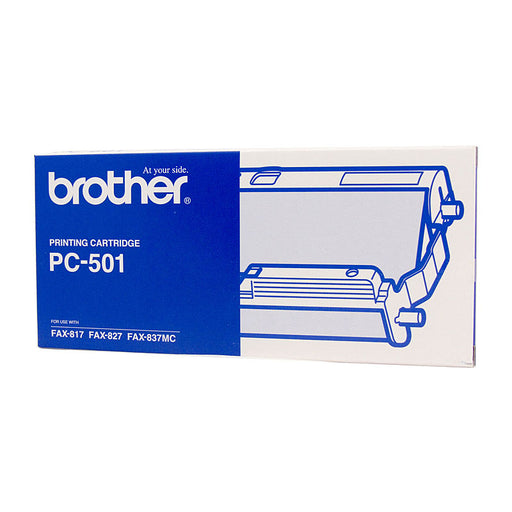 My Best Buy - Brother PC-501 1 Print Cartridge + 1 Roll - to suit FAX- 827/827S/837MC/837MCS/878