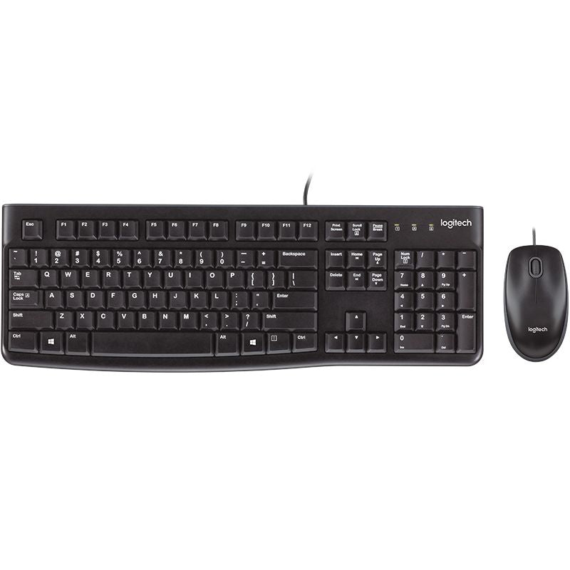 My Best Buy - LOGITECH MK120 Keyboard & Mouse Combo Quiet typing and Spill resistant High-definition optical tracking Thin profile 3yr
