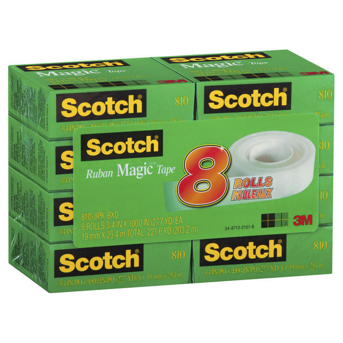 My Best Buy - SCOTCH Tape 810-8PK-BXD 19mm Pack of 8