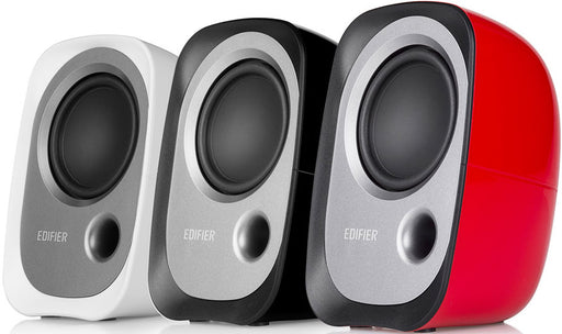 My Best Buy - Edifier R12U USB Compact 2.0 Multimedia Speakers System Red - 3.5mm AUX/USB/Ideal for Desktop,Laptop,Tablet or Phone